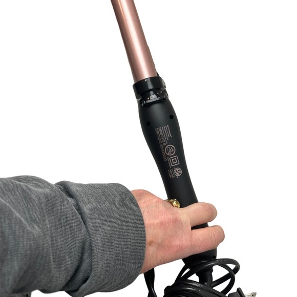 BEACHWAVER B1 - MIDNIGHT ROSE Rotating Curling Iron - 1" New - Picture 6 of 7